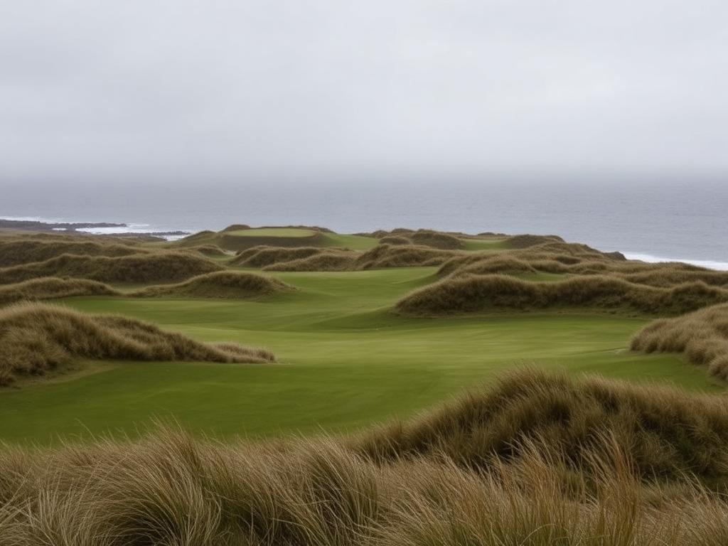 The British Isles by sea golf landscape