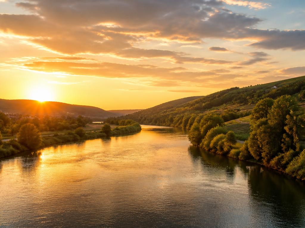 The rivers golf landscape